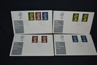 GB first day covers 1977 High Value Definitives set of 4 covers