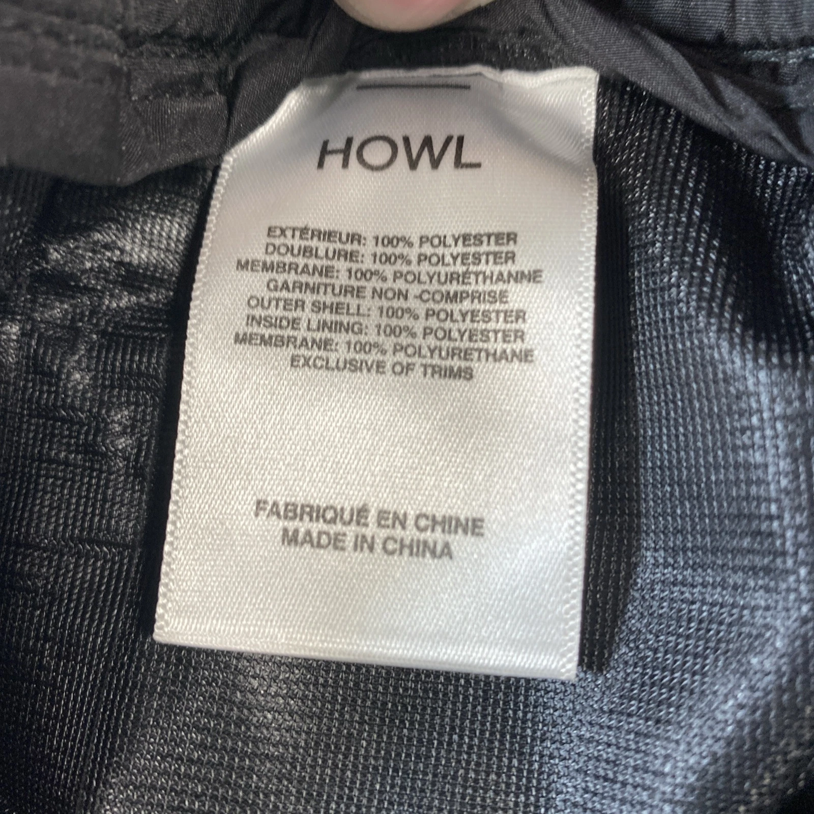 howl winter sport snow pants