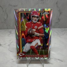 PATRICK MAHOMES 2025 TOPPS CHROME #148 RAYWAVE REFRACTOR CHIEFS