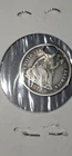 1872 Seated Liberty Half Dime Silver Coin, Business Strike, Circulated