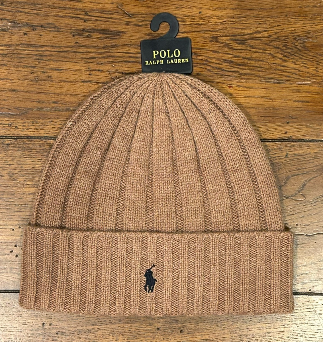 Polo Ralph Lauren Men's Beanie Skull Cap NWT Black Gray Tan | eBay