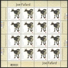 Canada #2522 Full Pane of 16  P  Stamps (2012)  Smoothly She Shifted  XF/S MNH