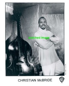 Press Photo: CHRISTIAN MCBRIDE 8x10 B&W