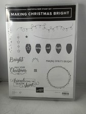 Stampin Up Making Christmas Bright 17 Piece Set