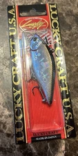 LUCKY CRAFT LV-MAX 500 CRANKBAIT 3/4OZ LV500 BP Golden Shiner