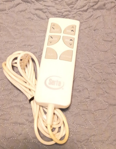 Serta adjustable bed REMOTE CONTROL wired HB12012-00