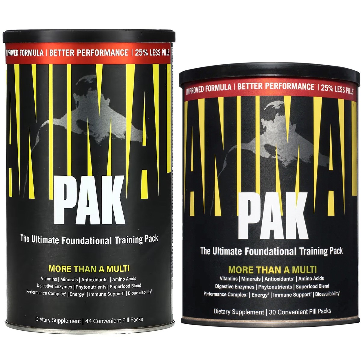 Universal Nutrition Animal Pak Multi-vitamins, Available in 15, 30