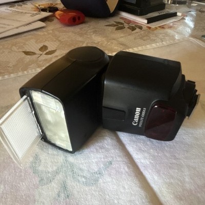 Canon Speedlite 430EX II Shoe Mount Flash Built-in Bounce Card for
