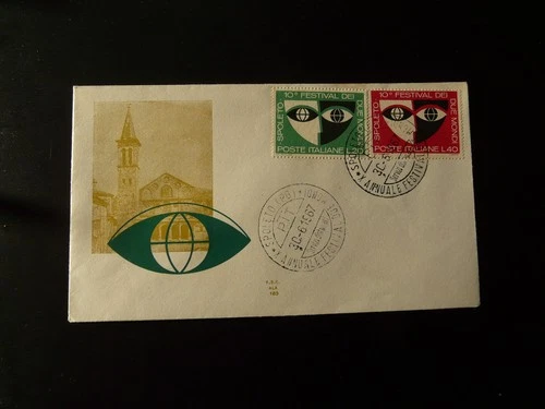 Spoleto festival FDC Italy 1967
