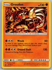 Groudon Holofoil Holo Rare SM - Celestial Storm [CES - 81/168] - HP on eBay