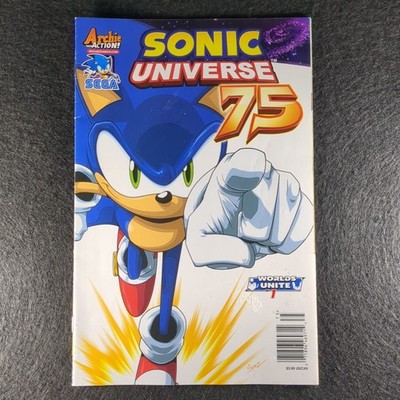 Sonic Universe #75 - Anniversary Issue - Low Grade - HTF Newsstand UPC Variant!
