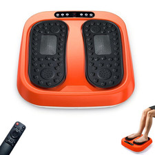 Multifunctional Foot Massager, Vibration Heating Foot Circulation Stimulator.