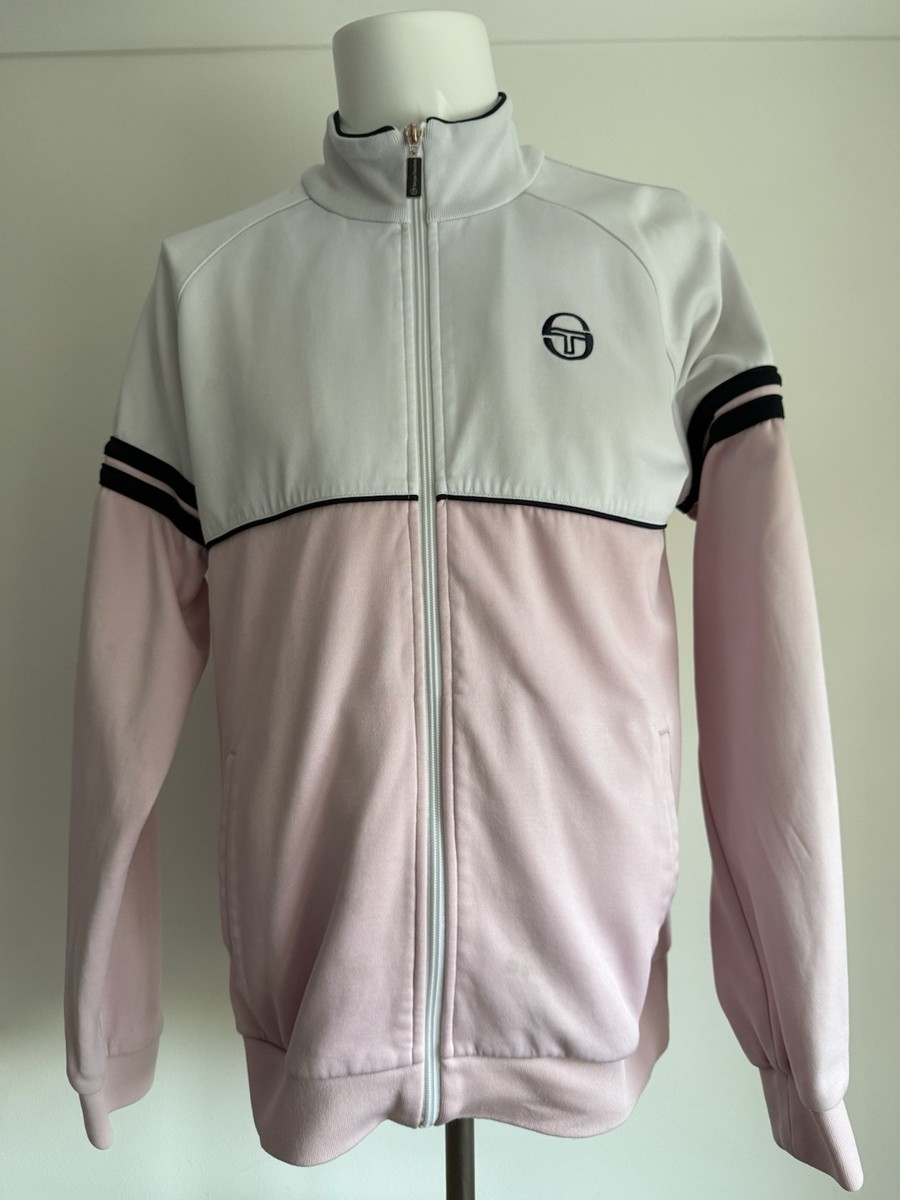 Sergio Tacchini Orion Track Top Pink White Tracksuit jacket The