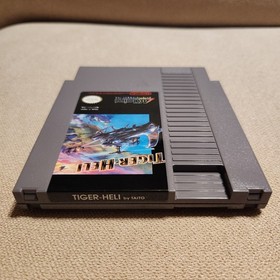 Tiger-Heli Nintendo NES Game 1987 With Manual and Sleeve Untested 