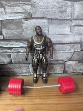WWE Elite Fan Central Mark Henry Figure with Weights Loose