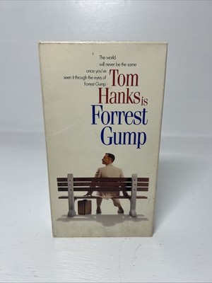 1995 Forrest Gump VHS Tape Tom Hanks Paramount Pictures PG13