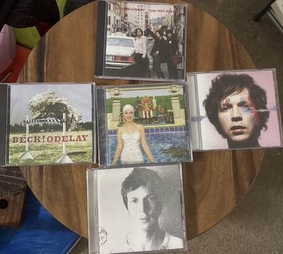 cd bundle 5 Cds Including Beck Odelay, Sea Change,Guero,STP Tiny Music,Sleater-K