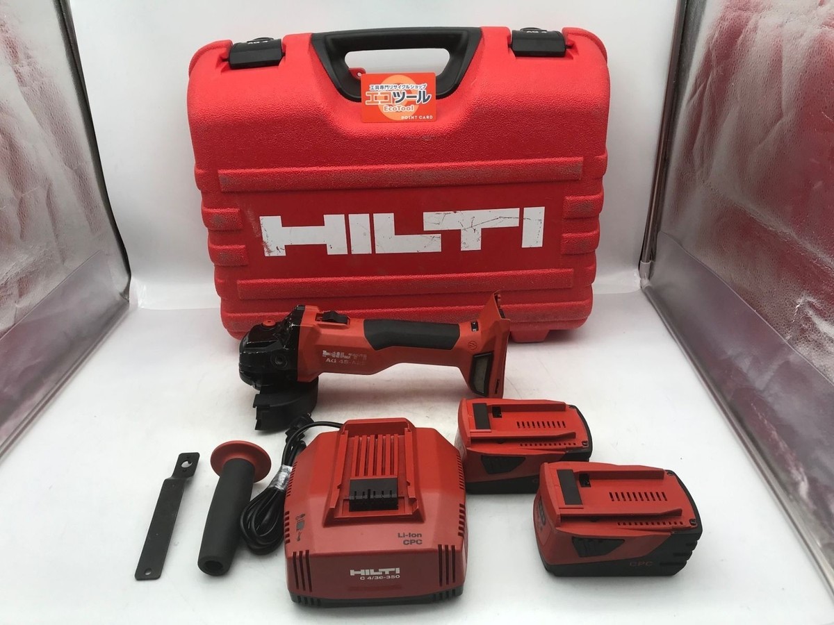 HILTI AG 4S-A22 100 Cordless Angle Grinder Ergonomic Design Main 
