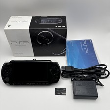 Sony PSP-3000 Piano Black Console CIB Tested & Working Japan C44