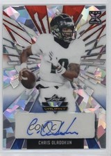 2022 Leaf Valiant Red White & Blue Crystals 5/5 Chris Oladokun #BA-CO2 Auto qw7