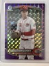 2025 Bowman Chrome Liberts Aponte #BCP-174 1st Purple Gemetric /250