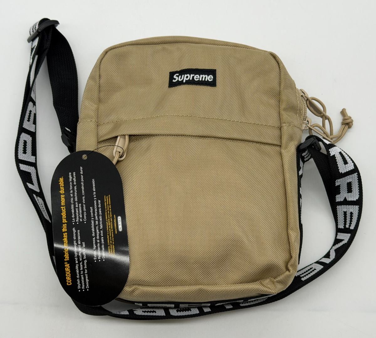 Supreme Shoulder Bag SS18 Tan NEW | eBay