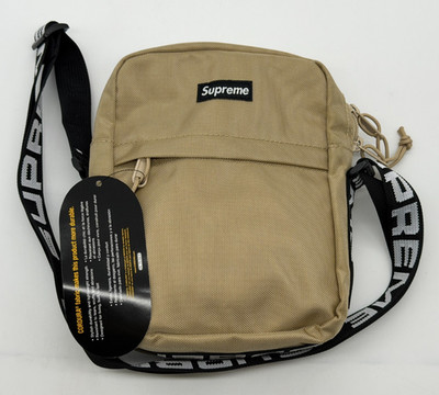 Supreme Shoulder Bag SS18 Tan NEW | eBay