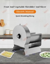 Electric Fruit Slicer Vegetable Cutter Shredder Potato Ham Cutting 