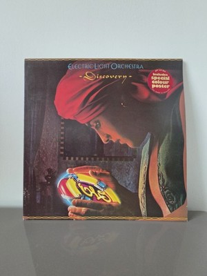 ELO ELECTRIC LIGHT ORCHESTRA - Discovery 1979 UK 9-track vinyl LP Poster missing