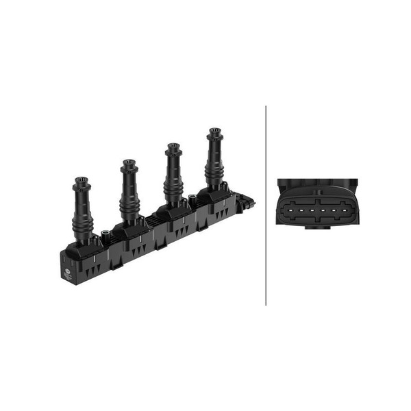 Hella ZüNdspule 5DA 193 175-861 FüR Opel Vauxhall-image