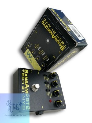 TECH 21 SansAmp GT2 Effektpedal Gitarrenverstärker Simulator gebraucht JP