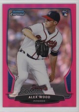 2013 Bowman Chrome Magenta Refractor 3/35 Alex Wood #14 0o48