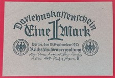 Germany 1 Mark 1922 Pick 61 UNC