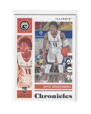 2021-22 Panini Chronicles Draft Picks Basketball #19 Ayo Dosunmu RC - Illinois