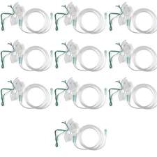 Up to 20 AirLife Adult / Pediatric Oxygen Mask 001201 VYAIRE Elongated Style