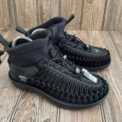 Black Keen Uneek Ht Mid Uneek Ht Mid Mens Sandal Black/blue Wing