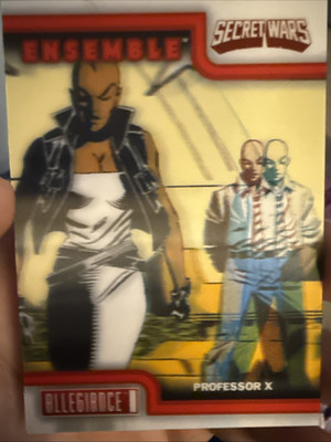 2024 UD Marvel Allegiance: Secret Wars - Professor X - Ensemble E-15!