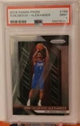 PSA 9 2018 PANINI PRIZM SHAI GILGEOUS-ALEXANDER ROOKIE #184 OKC THUNDER