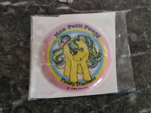 Vintage Sticker MY LITTLE PONY My Little Pony DIAMOND 1986 Hasbro FRA FR