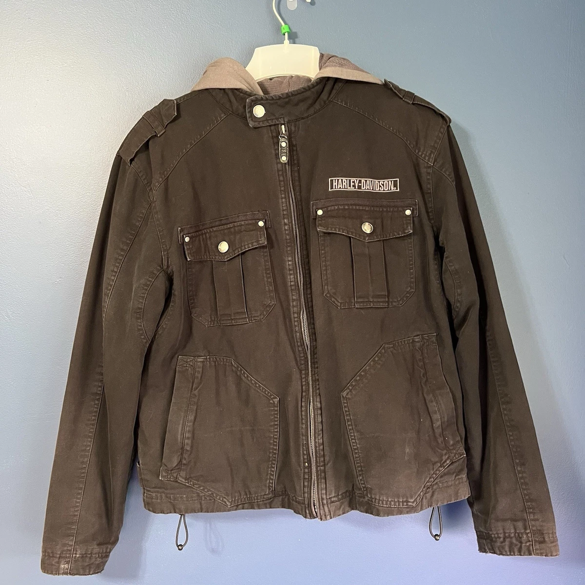 Harley-Davidson Cotton Outer Shell Coats, Jackets & Vests