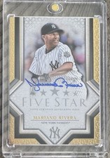 Mariano Rivera Auto 2023 Topps Five Star Career Autograph Card
