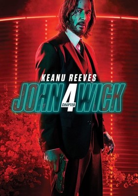 John Wick: Chapter 4 (DVD, 2023) The Disc Only Rdbx J810