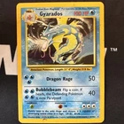 Pokémon TCG Gyarados Base Set 6/102 Holo Unlimited Holo Rare HP Damaged
