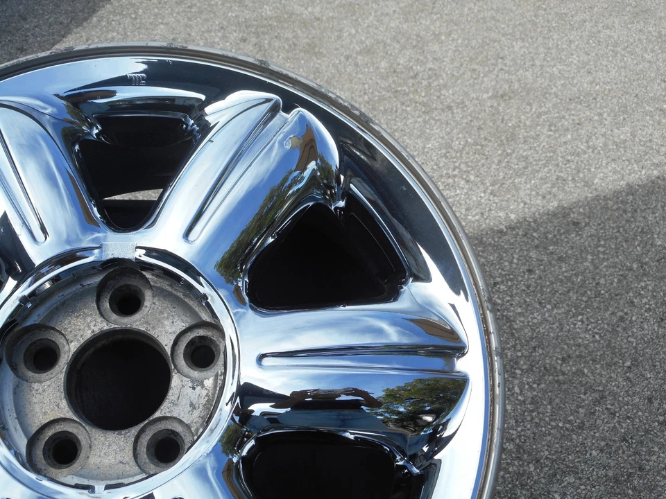 CHRYSLER PT CRUISER WHEEL RIM 16" CLADDED CHROME 2001-2005 05272357AA OW2168 — 第 3/4 张图片