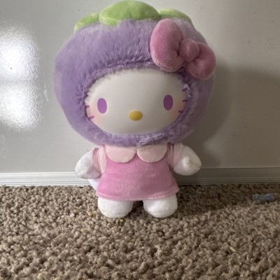 Sanrio Hello Kitty Top Toy Plush Stuffed Animal Plum Costume Collectible
