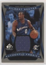 2004-05 SP Game Used Authentic Fabrics Gilbert Arenas #AF-GA 5ox