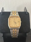 1970s Gents Omega Seamaster TV Dial Date Quartz Watch For Spares Or Repair.