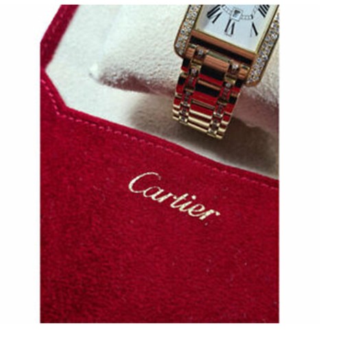 POCHETTE Cartier porta orologi o gioielli in velluto | eBay