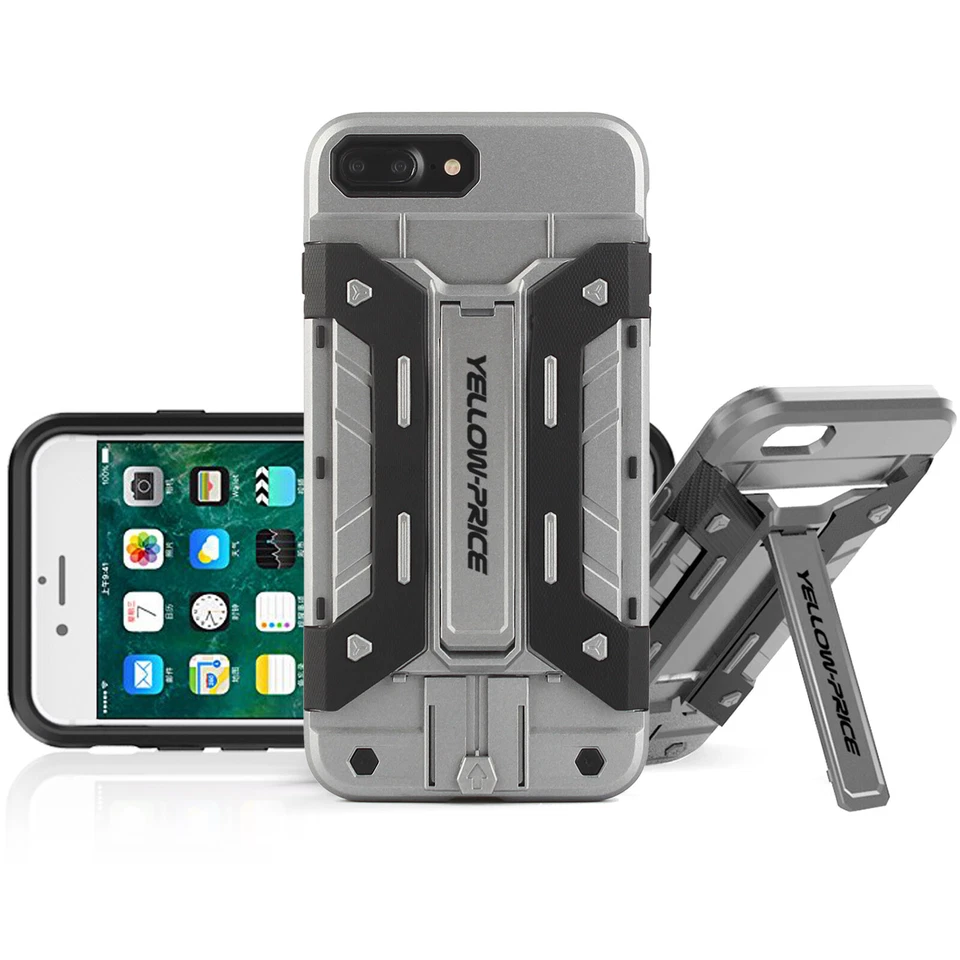 Военный чехол для iPhone XR XS MAX X 8 7 6 Plus 5s [ударопрочный] бронированный чехол - Изображение 3 из 4