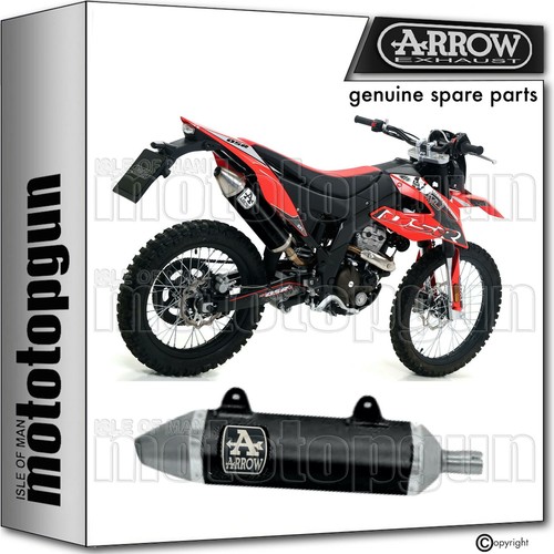 Arrow Auspuff Aprilia Sx 125 Bj 2018 ARROW EXHAUST OK THUNDER BLACK ALUMINIUM APRILIA SX 125 4T 2018 18 | eBay